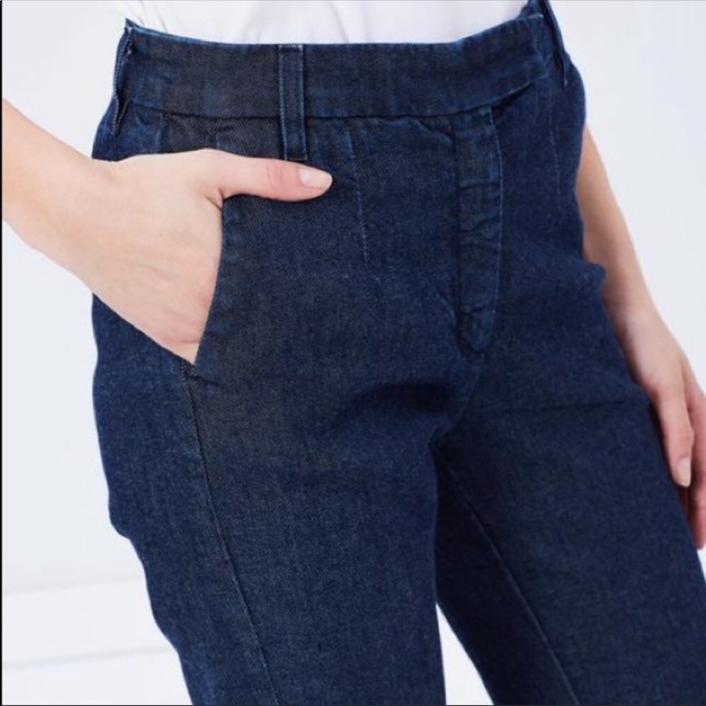 Current Elliot High Waisted Crop Flare Jeans 27 - Picture 3 of 8